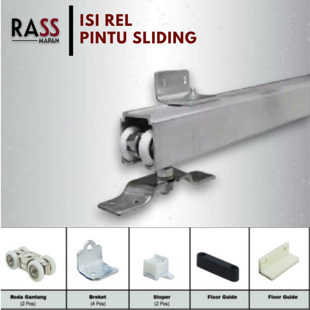 Rel Pintu Kamar Rumah Sliding Geser 777 Enkev Soligen Muller Strong