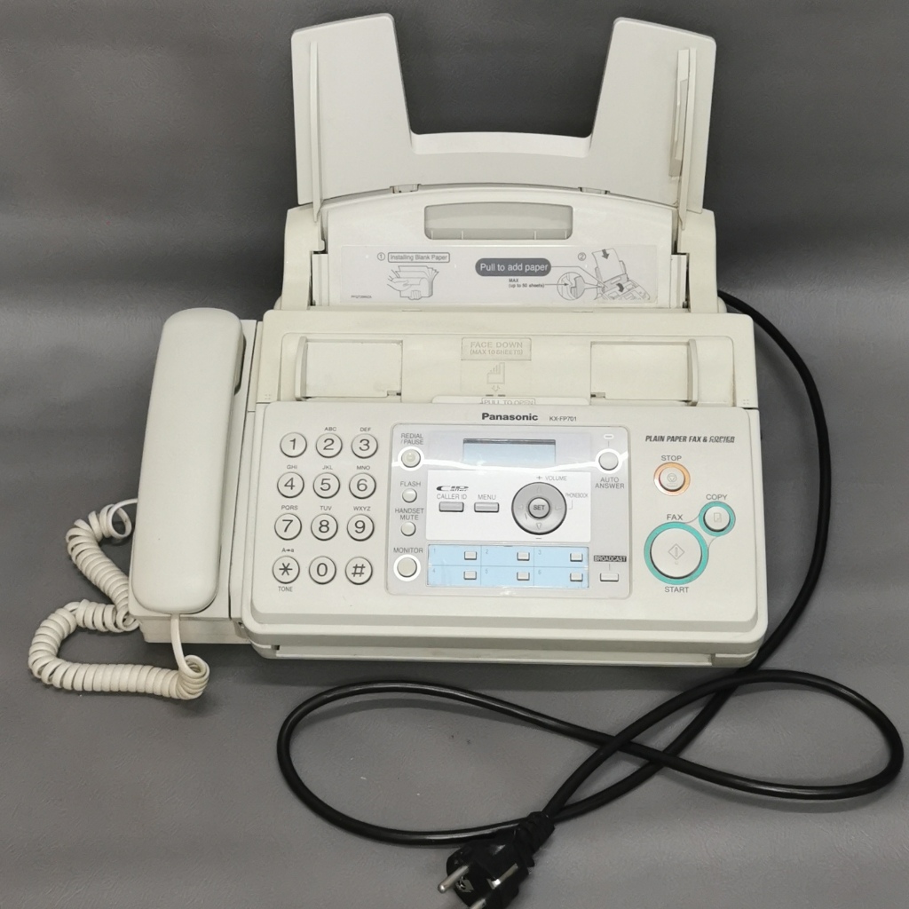 PANASONIC FP FAX SERIES KX-FP701 SECOND LIKE NEW ORIGINAL REALPICT