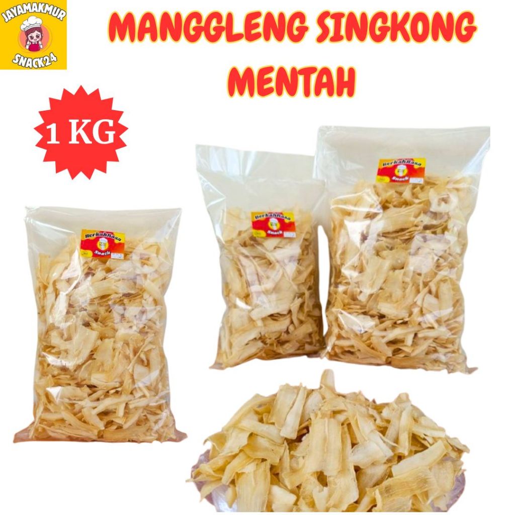 Manggleng mentah 1 kg | krecek singkong mentah
