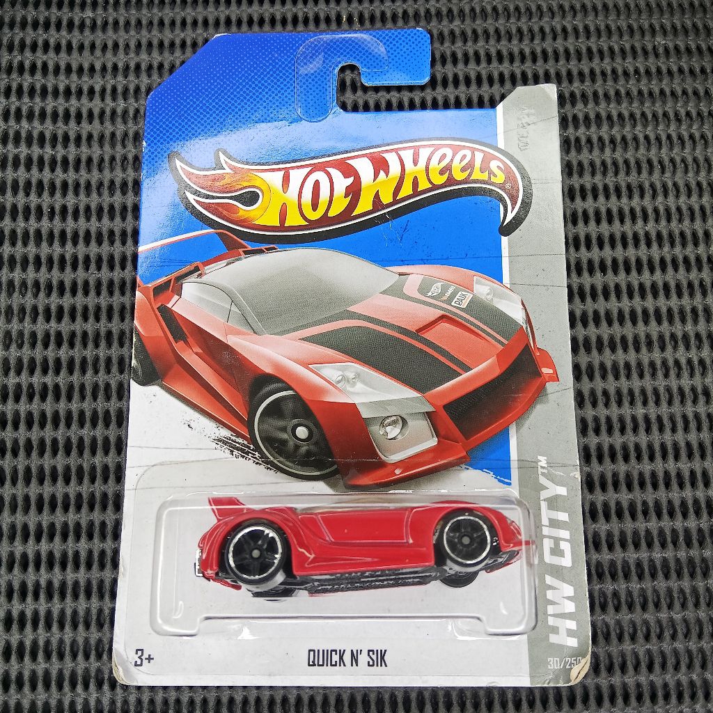 HOT WHEELS MURAH QUICK N SIK MERAH HW CITY