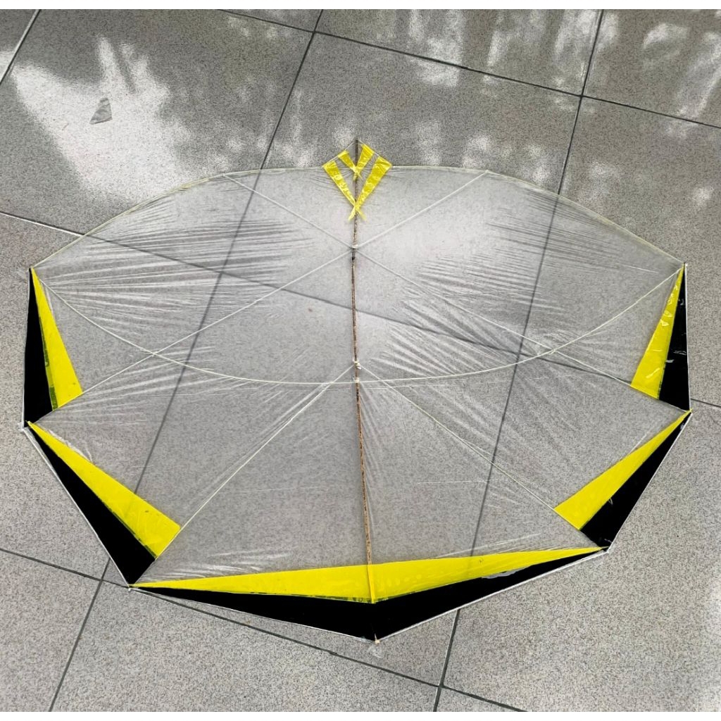 Layang - Layang Papiran Motif Warna Siap Terbang