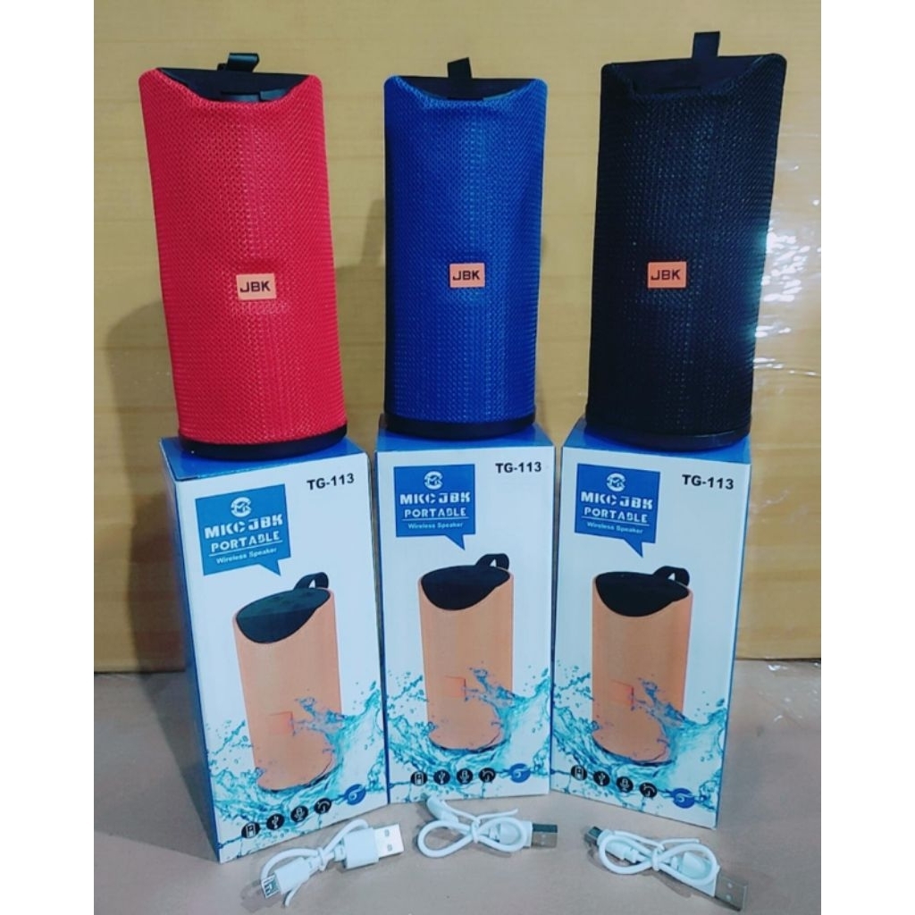 Speaker spiker wireless bluetooth portable TG 113