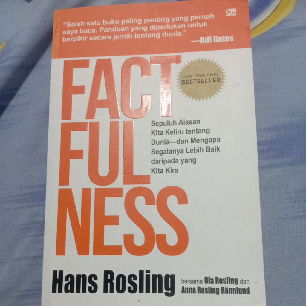 Buku Factfulness Hans Rosling