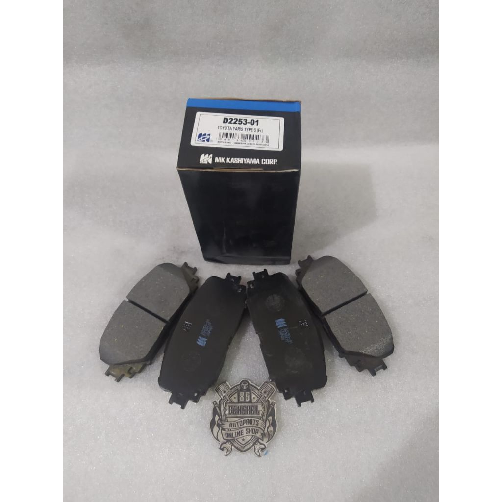 KAMPAS REM DEPAN BRAKE PAD TOYOTA YARIS TIPE S MK D2253-01