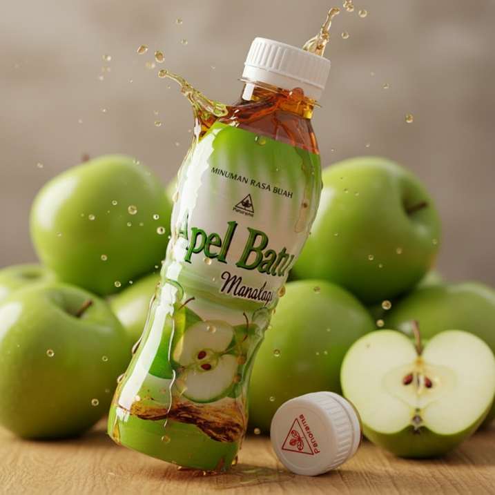 PANORAMA APEL BATU MANALAGI BOTOL / MINUMAN SARI APEL BATU 330ML -
