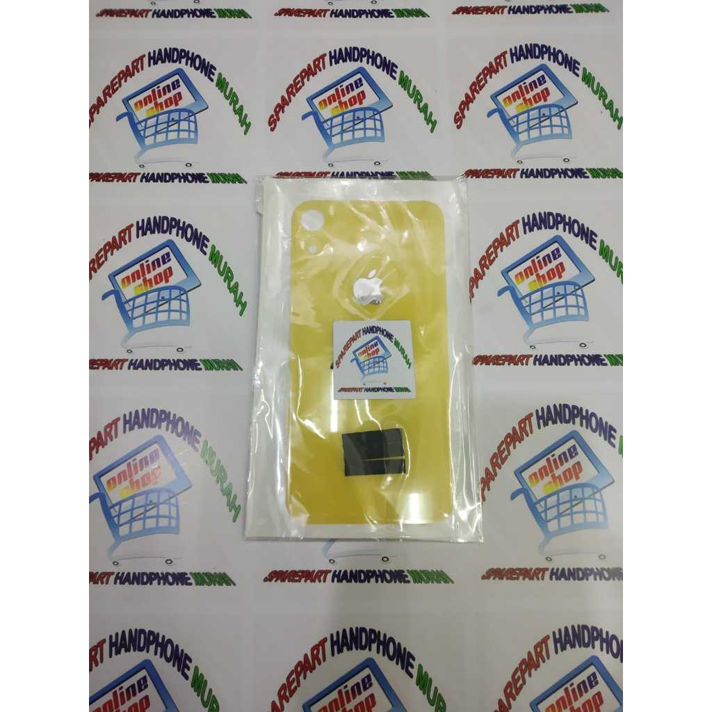 BACKDOOR BACK CASING TUTUP BELAKANG COMPATIBLE FOR IPHONE XR ORIGINAL NEW