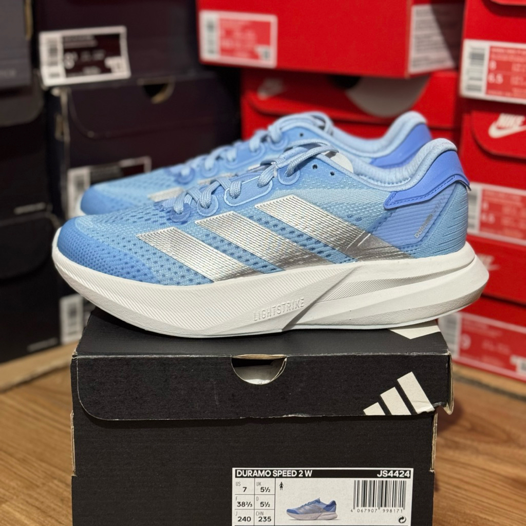 Adidas Running Womens Duramo Speed 2 Blue Resmi