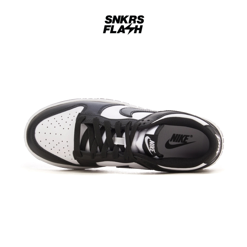 NIKE Dunk Low Retro White Black Panda Sepatu Sneakers Pria - DD1391100 - Size 44.5