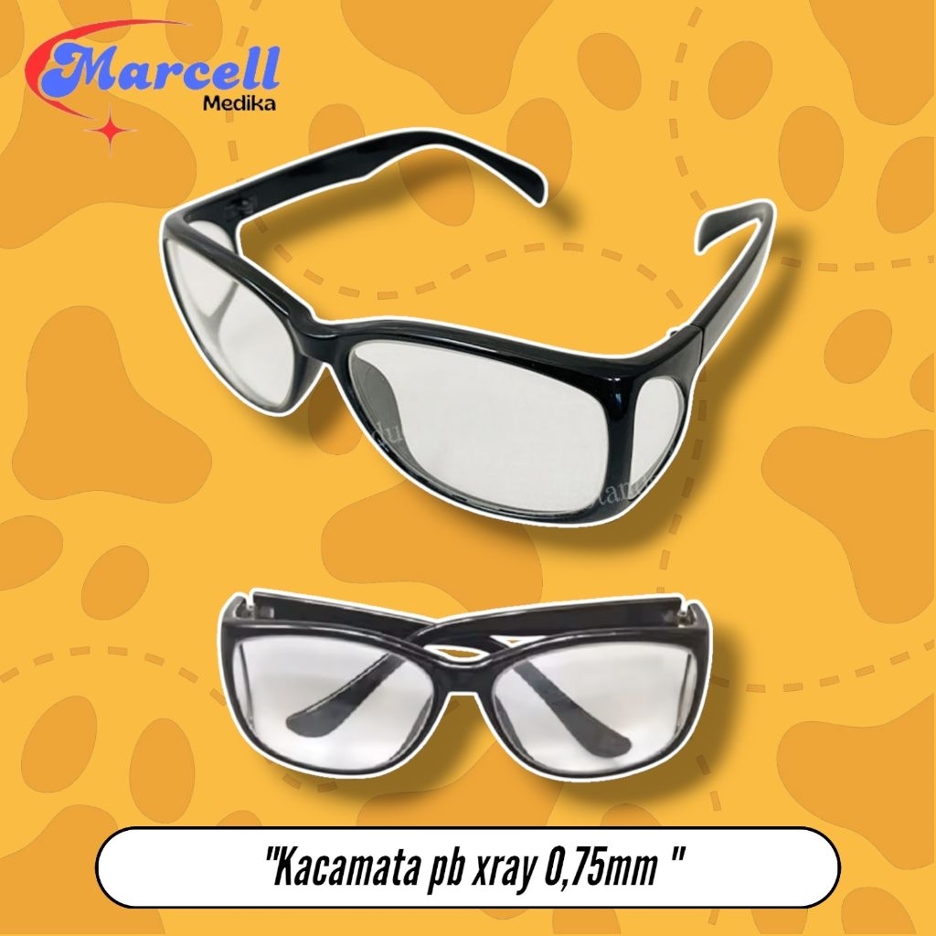 KACAMATA PB PROTECTIVE XRAY 0,75mm / KACAMATA PELINDUNG SINAR XRAY 0,75mm