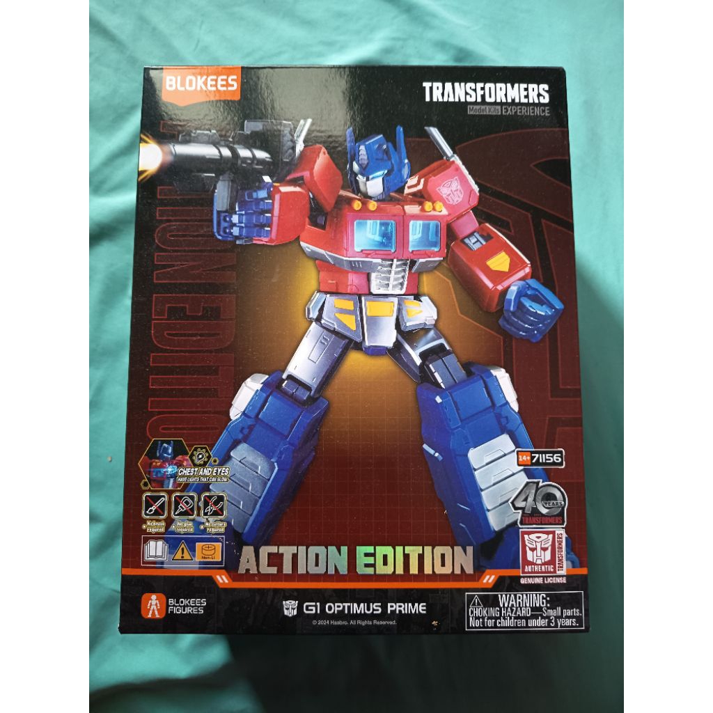 Blokees Transformers G1 Action Edition Optimus Prime