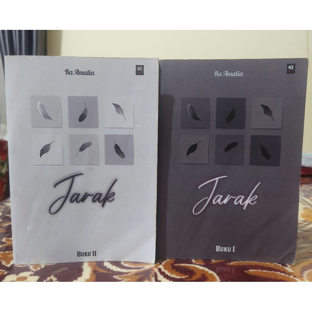 Preloved Novel series: Jarak 1 & 2 by Ra amalia