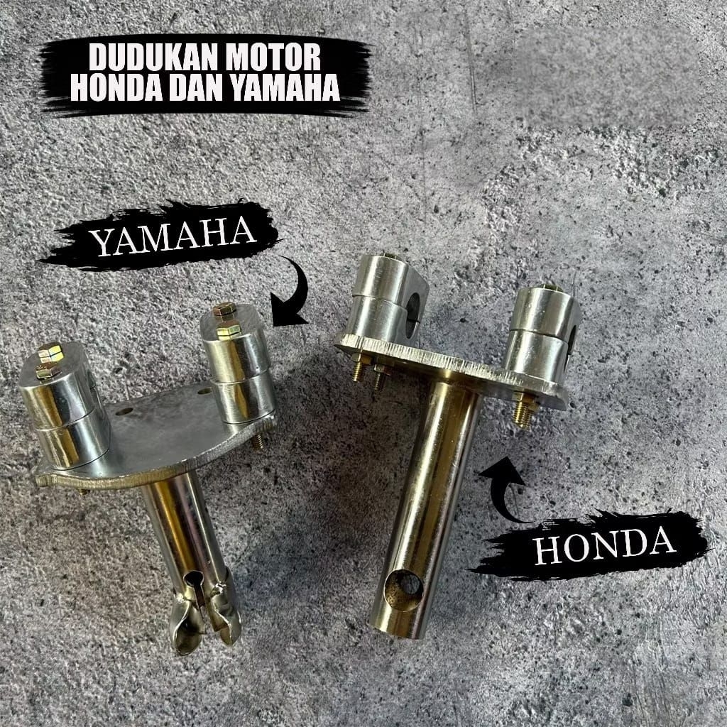 Dudukan Adaptor Peninggi Stang Motor Trondol Bebek Metik Original Universal