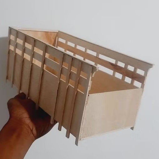 Bak miniatur truk skala 14