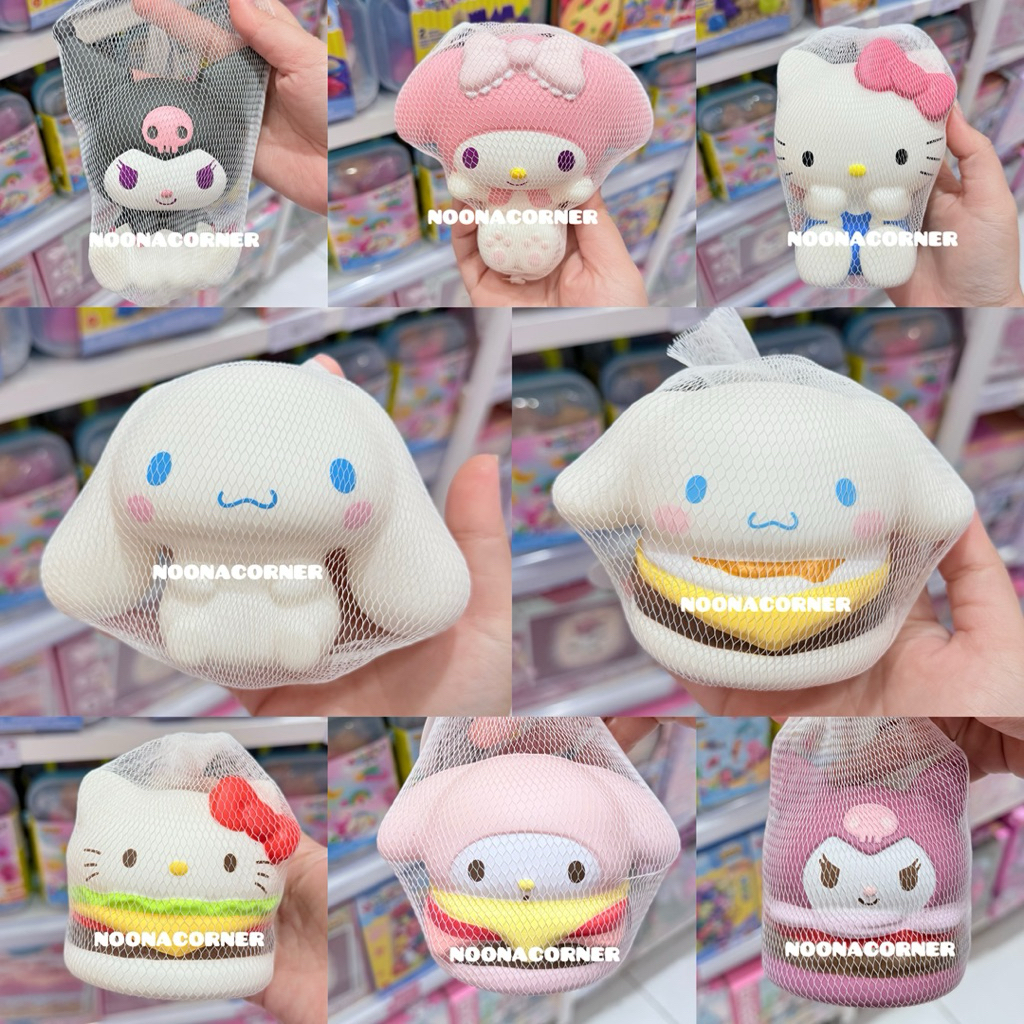 Miniso x Sanrio ‼️ Squeezing Toy / Stress Relief Squishy Sanrio Characters Figure Series (Kuromi / C
