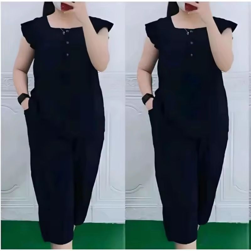 Setelan Bangkok 7/8 Katun Rayon Premium | Setelan Wanita Rayon Polos | Setelan Rayon Premium Quality