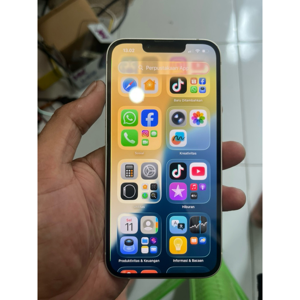 Lcd iphone 13 ori copotan