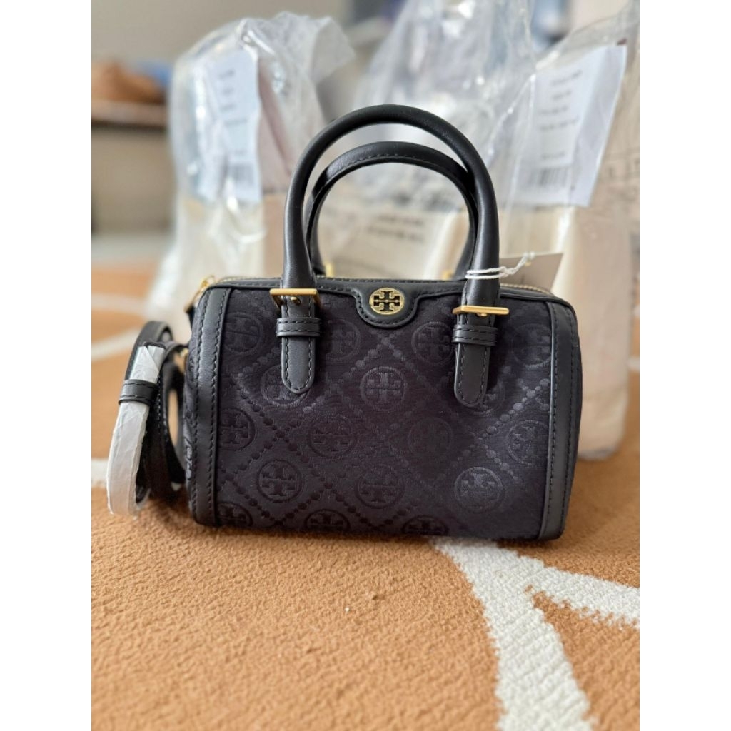 Authentic Original Store Tory Burch T Monogram Mini Barrel
