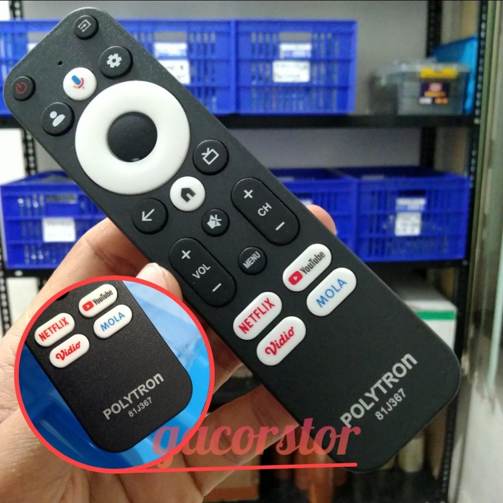 remot tv led  Polytron 81J367 non Voice non ori