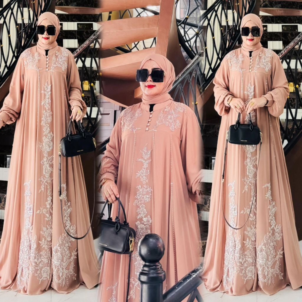 Sahara dress set pasmina by bilqis