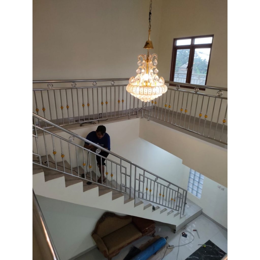 Railing tangga dan balkon stainless