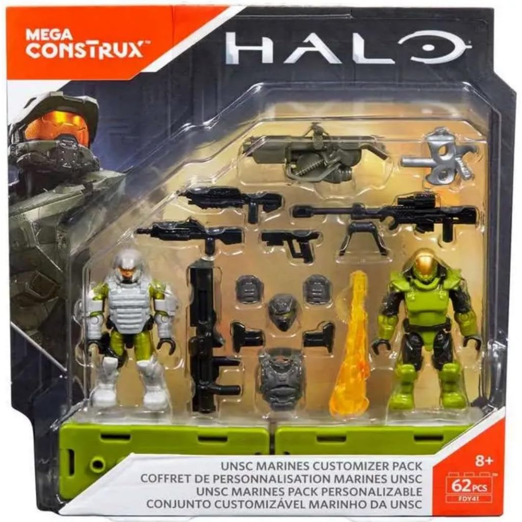 Mega Bloks Halo UNSC Fireteam Taurus Toy 14+