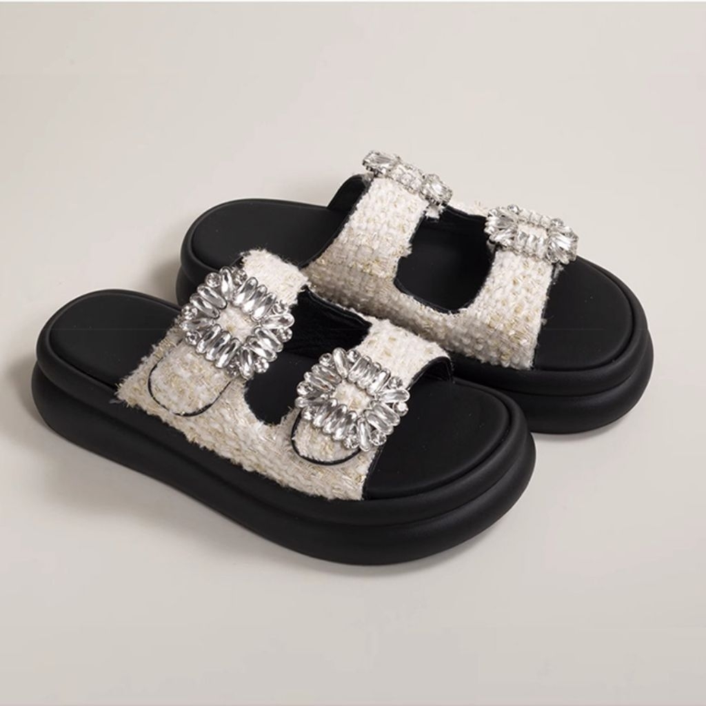 NEW | vshoes Vshop V Shop Shoes Sandal bkk bang kok Beth Sandals | Sandal Heels Wanita | Sandal Dail