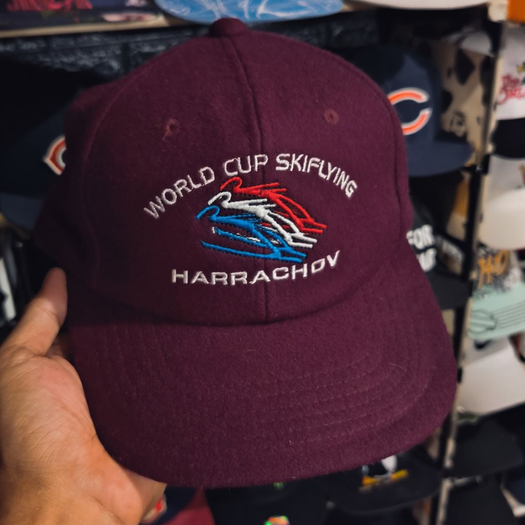 topi lawas vintage USA wool