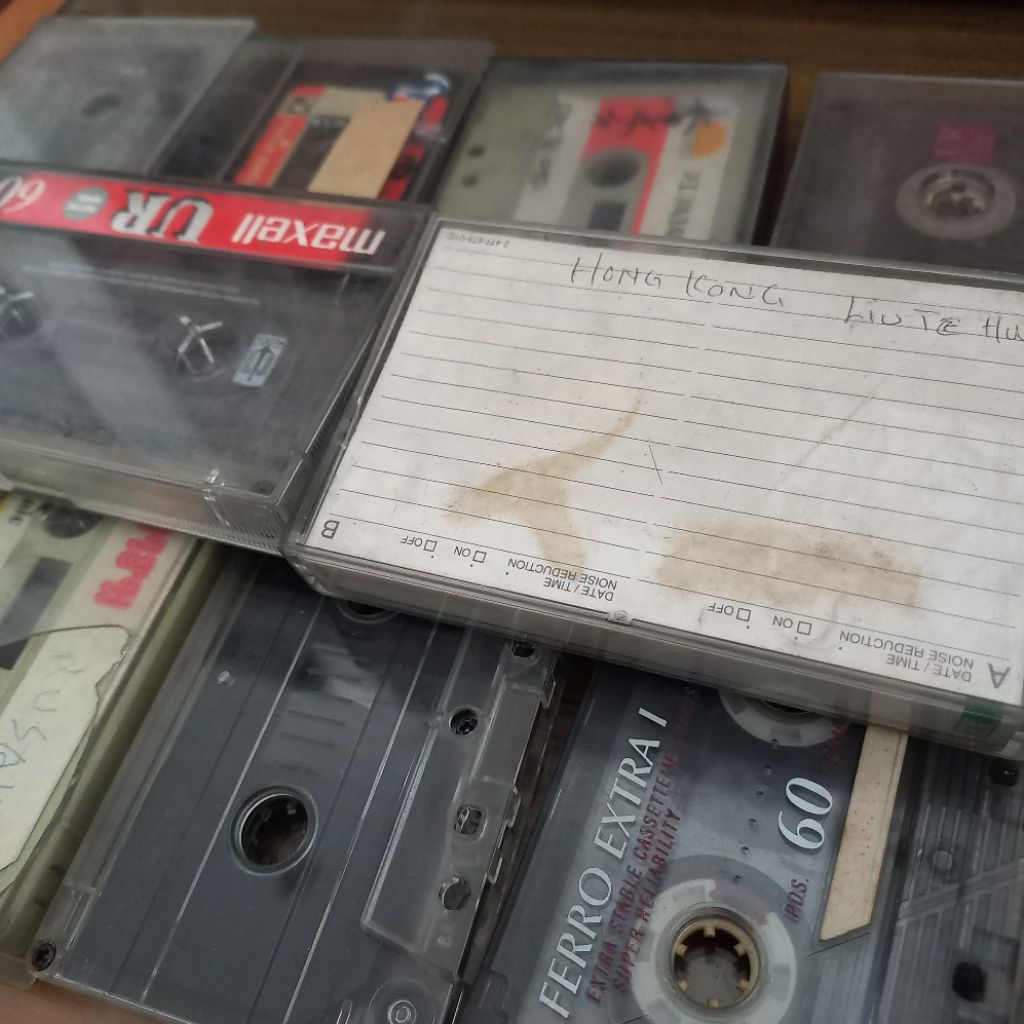 Kaset Pita Kumpulan Lagu Acak / Cassete Tape Mix Lagu / Kumpulan Kaset Tape Bekas