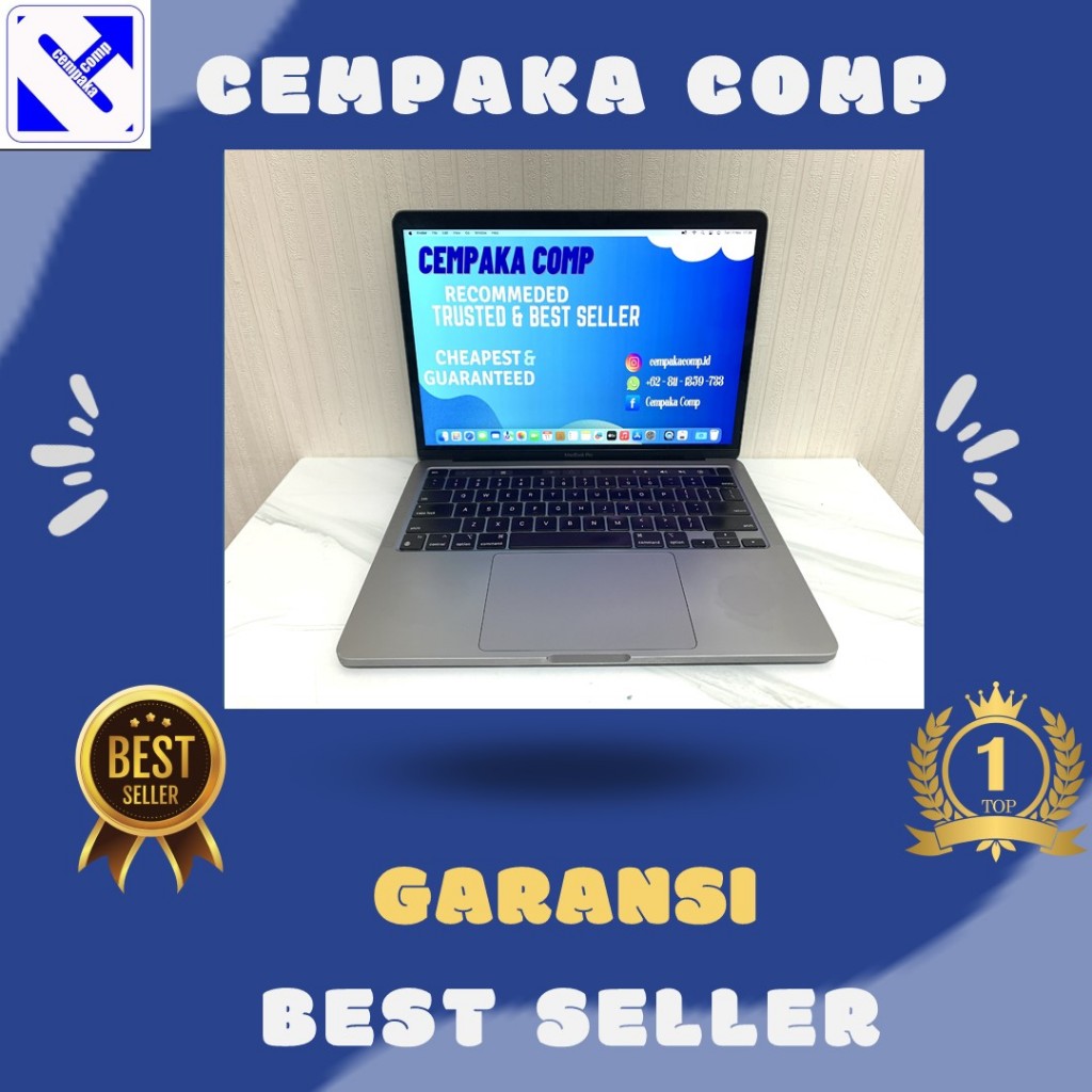 MacBook Pro 2020 M1 13inch 16GB SSD 256GB Waranty