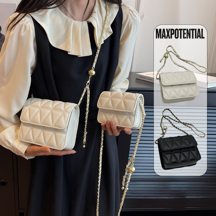 Tali Rantai Ringan Style Slingbag Tas Slempang Tas Pesta Tas Viral Tas Wanita Tas Hp Wanita Sling Ba