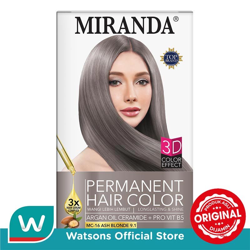 Miranda Hair Color MC-16 Ash Blonde 30ml