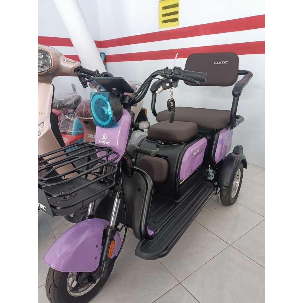 Sepeda Listrik Roda 3 Exotic Sierra Super Promo
