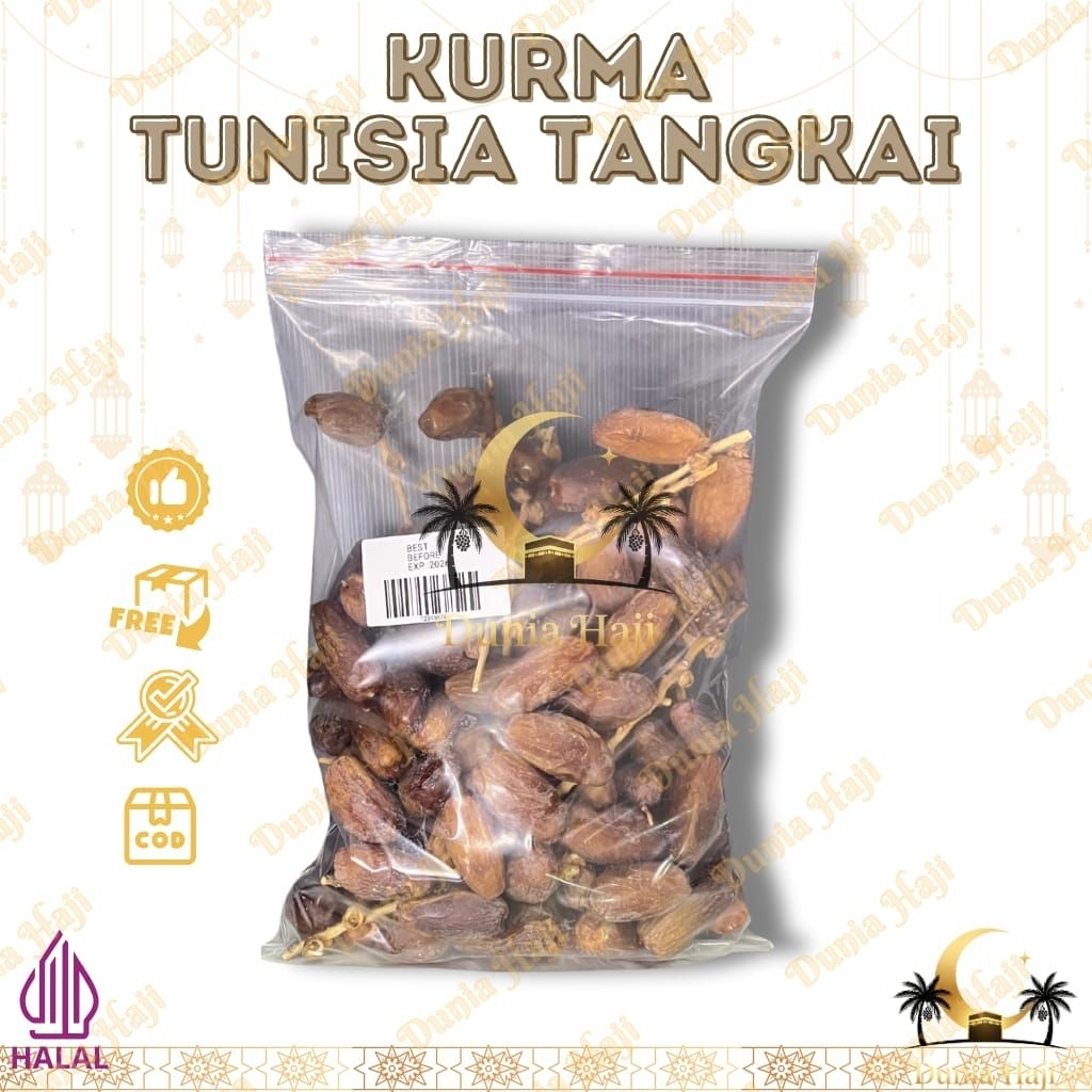 Kurma Palm Frutt Fruit 1kg | Kurma Tunisia Tangkai