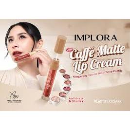 ( 1 LUSIN ) IMPLORA CAFFE MATTE LIP CREAM