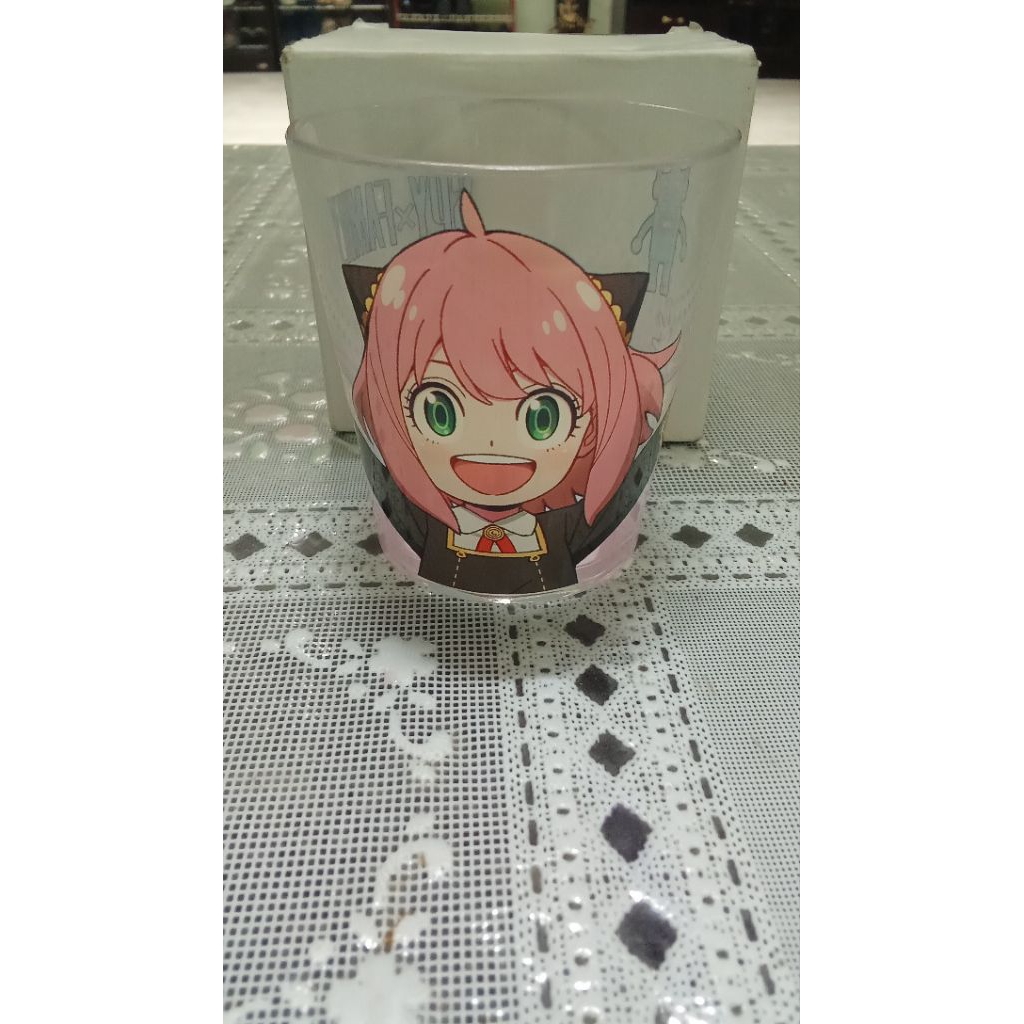 Spy x family Glasses Mug / Gelas Anya forger Spy x family ori jepang