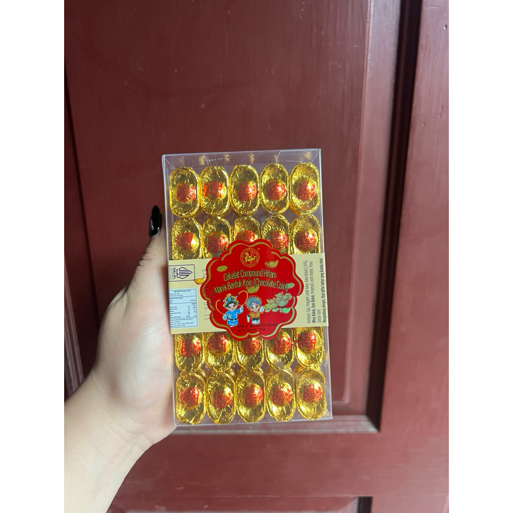 YENBAO YEN BAO COKELAT EMAS ISI 50 PCS COKLAT EMAS COKELAT EMAS IMLEK COKLAT EMAS CAI SHEN DAO TERMU