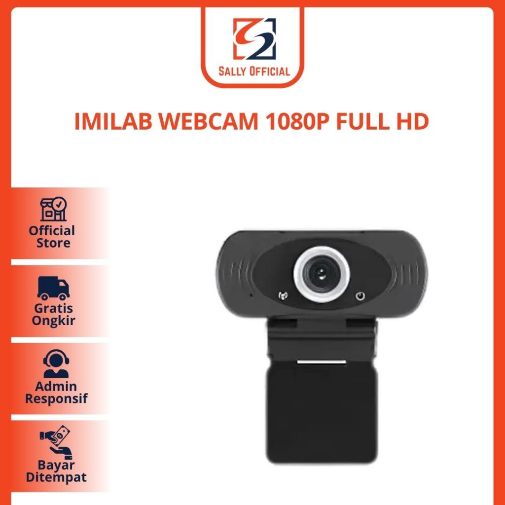 Webcam Imilab  1080P Full HD Imilab Web Camera Built-in Microphone