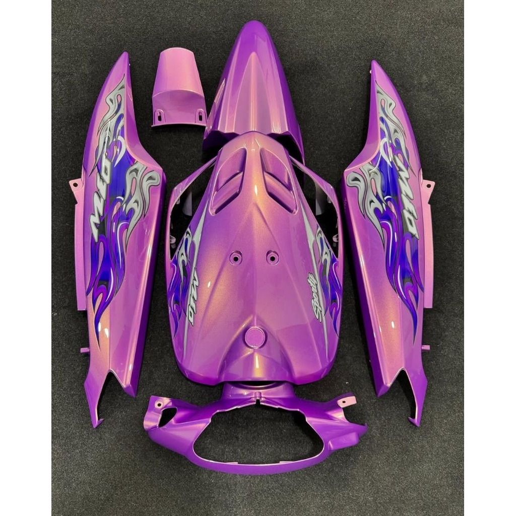 cat custom warna golden purple/ungu bahan PU /cat motor/mobil berkualitas