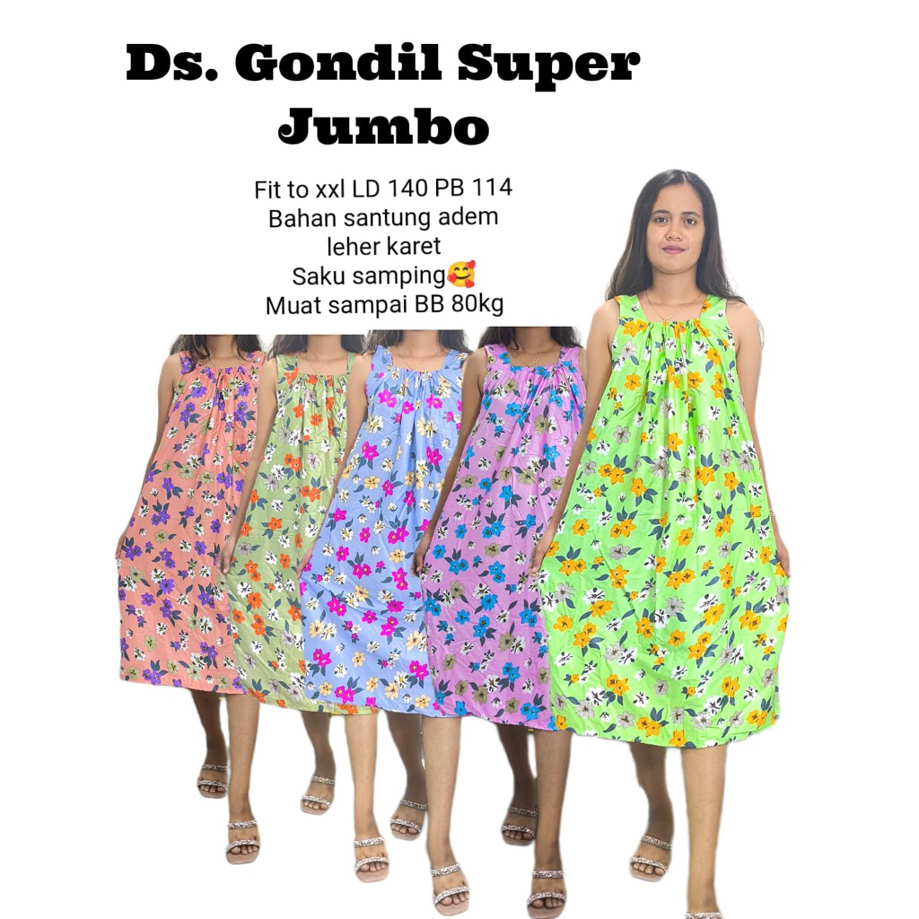 Daster Gondil Super Jumbo