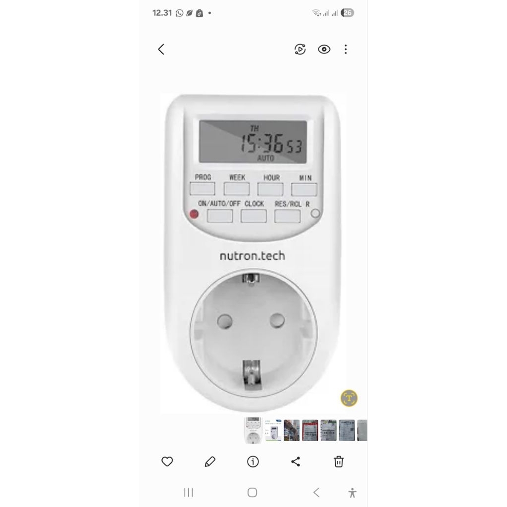 digital timer.timer switch.timer stok kontak 22v ac.