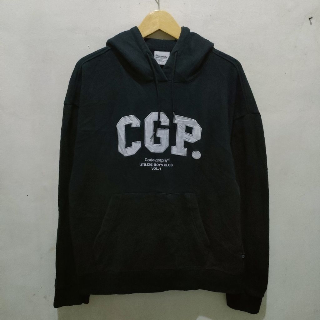 Code Graphy CGP bordir logo hoodie
