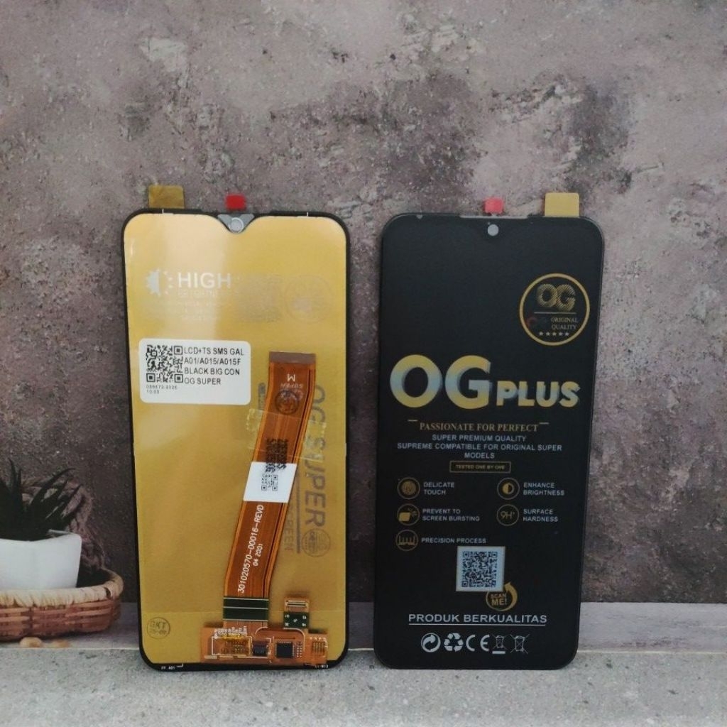 Lcd + Ts Samsung Galaxy A01 / A015 / A015F Black