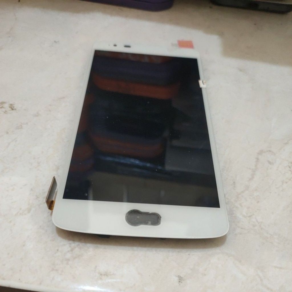 LCD LG K350 ORI+FRAME+T/S (LG K8)