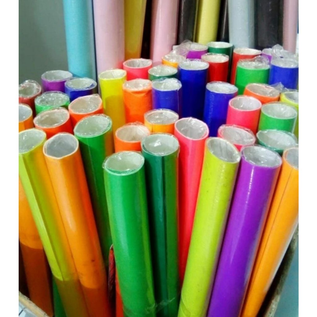 Kertas Asturo Warna - Fluorescent Decoration Paper Alaska varian warna - Pink