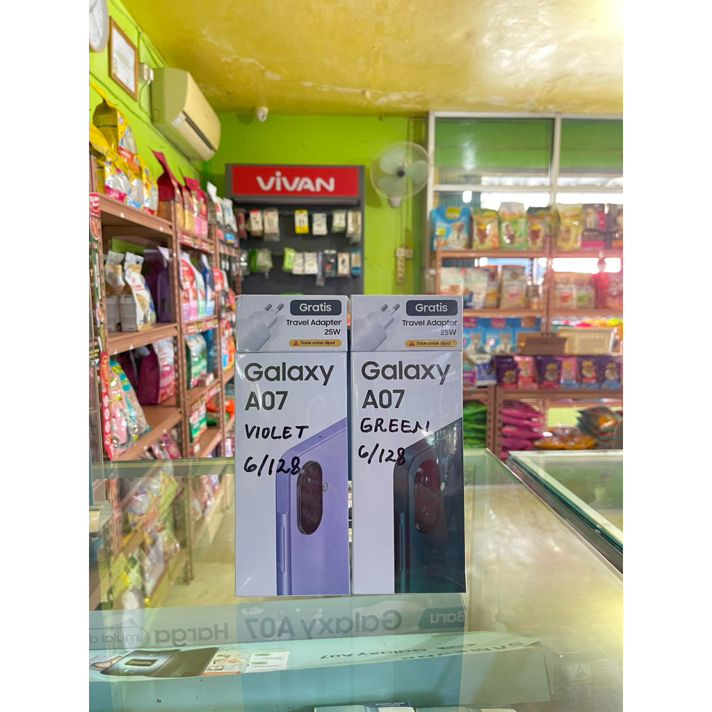 SAMSUNG A07 RAM 6/128 GB GARANSI RESMI