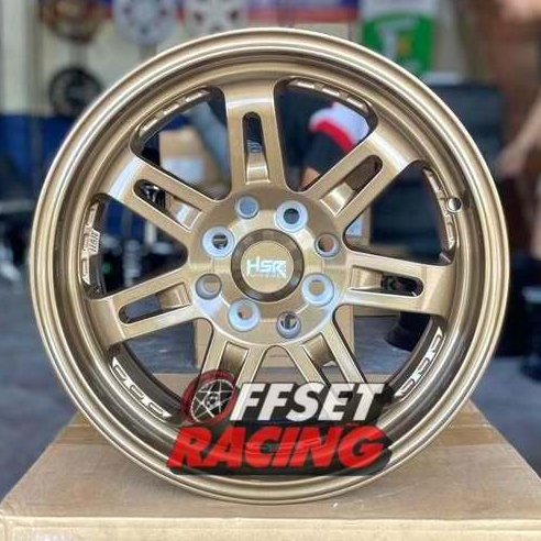Velg Mobil R15 HSR DAIMON Velg HSR Ring 15 Lebar 6,5 Mobilio Brio Agya Ayla Livina