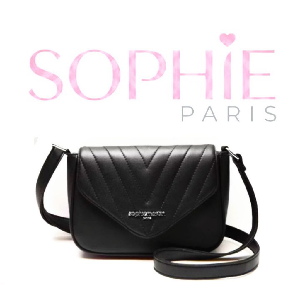 SOPHIE MARTIN JUSTICIA BAG warna Hitam