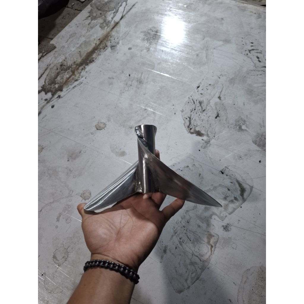 Kipas perahu/baling baling perahu Versi Thailand 18pk / 25pk asli baja stainles