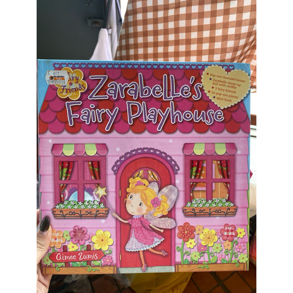 PRELOVED - ZARABELL’S FAIRY PLAYHOUSE / BUKU AKTIVITAS ANAK