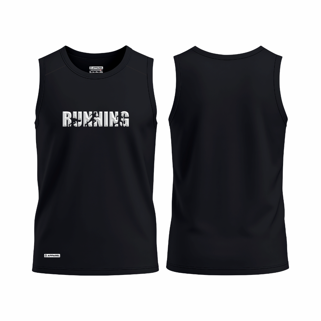 SINGLET OLAHRAGA GYM/FITNESS PRIA / KAOS SINGLET LARI-RUNNING-LEKBONG PRIA